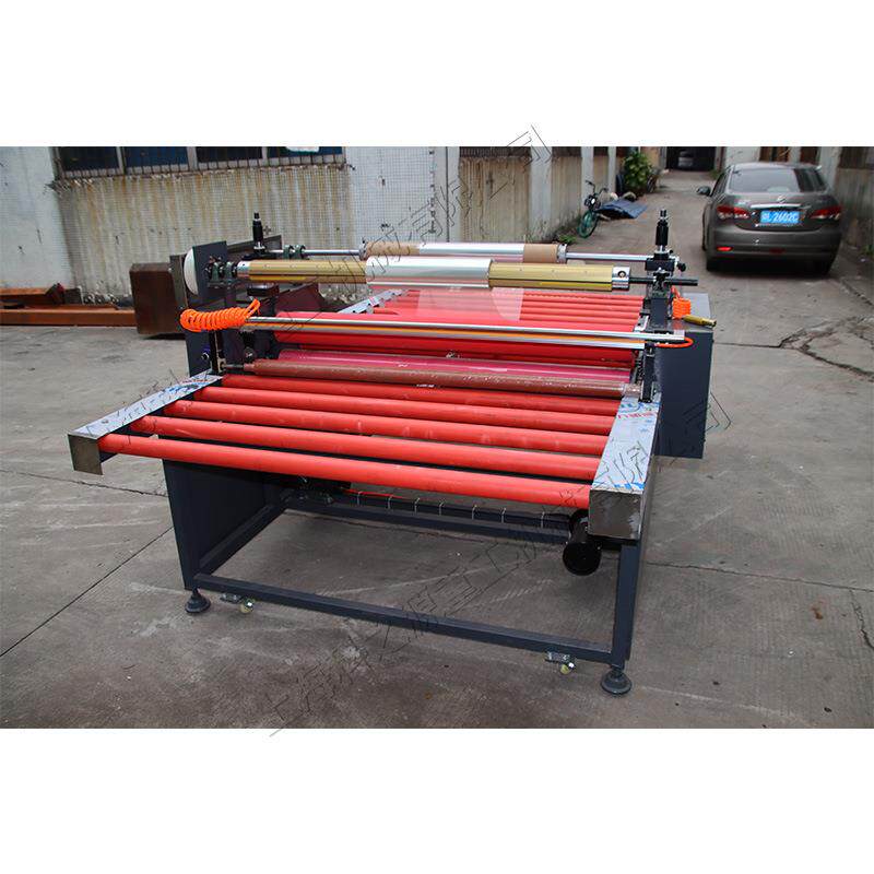 淋浴房玻璃液压粘膜机全自动家具玻璃覆膜机电动温控系统贴膜机