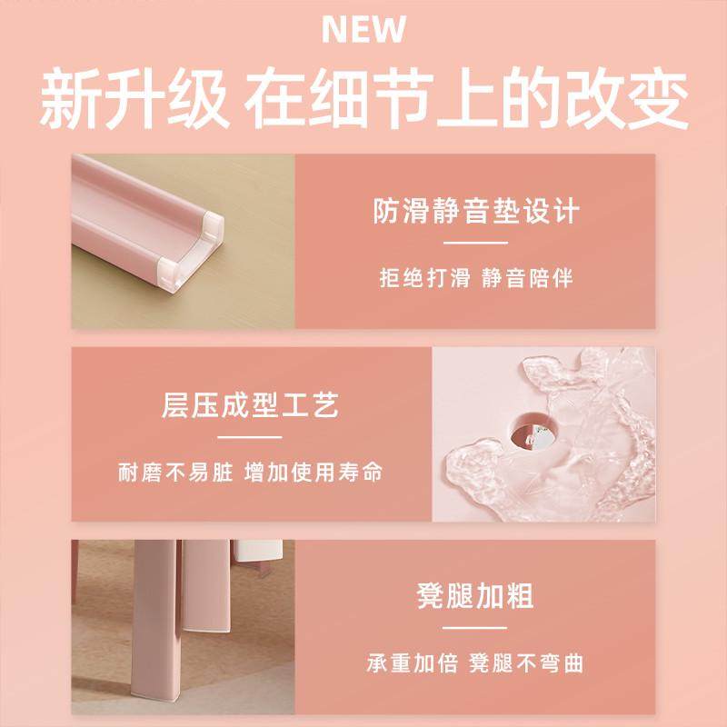 塑料高凳子加厚家用可叠放可摞叠可收纳高45cm厘米的凳子风车板凳,商业/办公家具,商用折叠桌椅/展业桌椅,淘宝优惠券,粉丝福利购,淘宝优惠卷