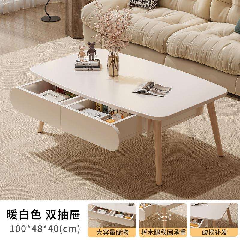 茶几客厅家用简约小户型沙发旁边几出租屋卧室坐地小矮桌子茶桌