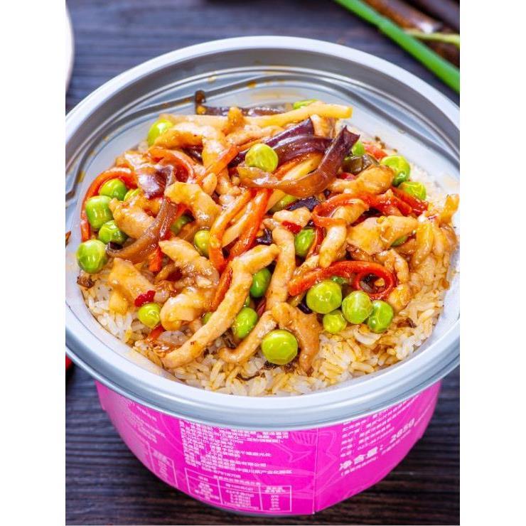 自热米饭6盒方便速食即食品一箱自熟煲仔盒饭有肉荤菜自加热快餐