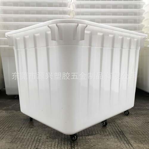 带轮子600升塑YYM水箱特大号间耐压抗摔车周转箱水产运料输养殖