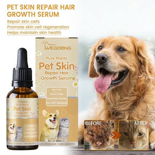 Yegbong Pet Skin Care Essence - Cat and Dog Skin, Fur, Wound
