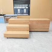 音乐大阶合唱三HCT 01台推拉实伸木缩合唱台舞台层合影台活动可移