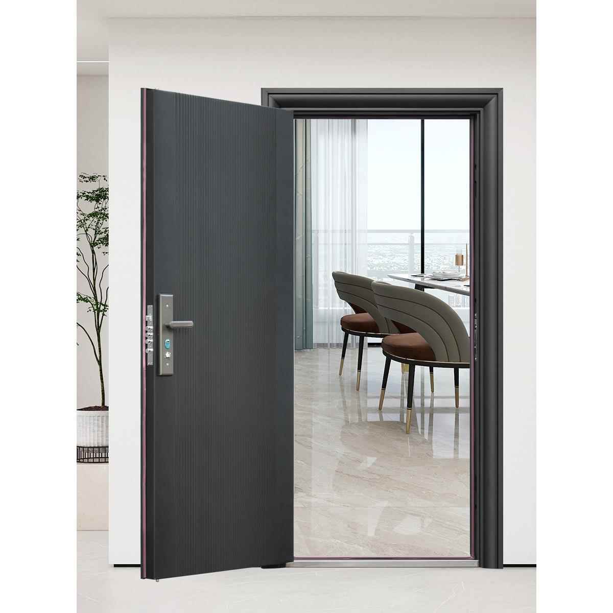 入户门防盗门进户门家用大门子母农村室内外出租房钢质工程单开门