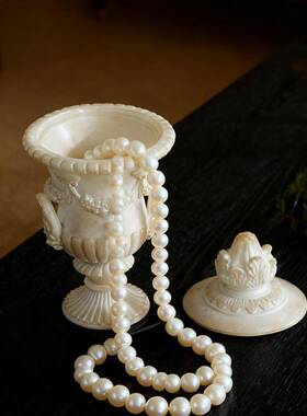 欧式摆件罗马柱花盆雕塑庭院别墅阳台花园婚庆装饰园林工艺品摆件