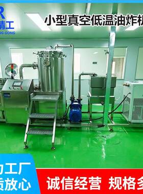 杏鲍菇真空低温油炸机海带低温油炸设备大型裙带菜低温油炸机器