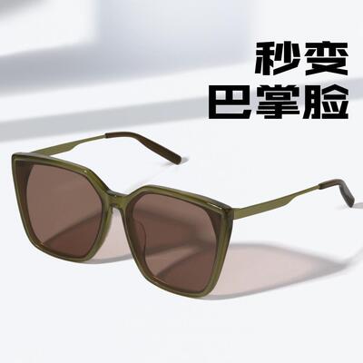 Ms眼镜个体店高端偏光镜高级感开车墨镜男防紫外线显瘦太阳镜女潮