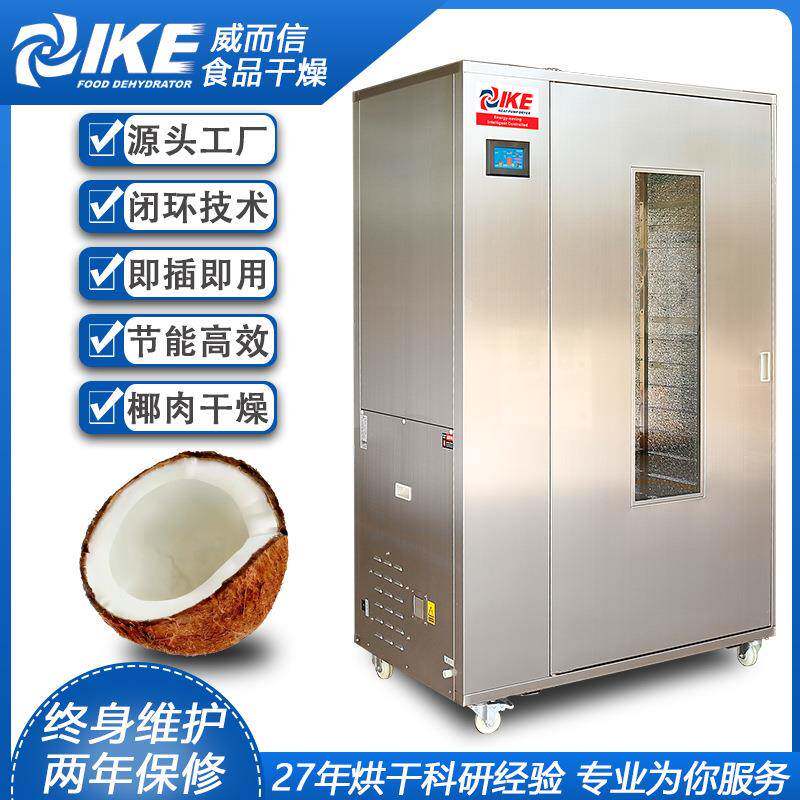椰子椰肉椰蓉热带水果干燥机烘干机大批量商用烘干机电加热烘箱