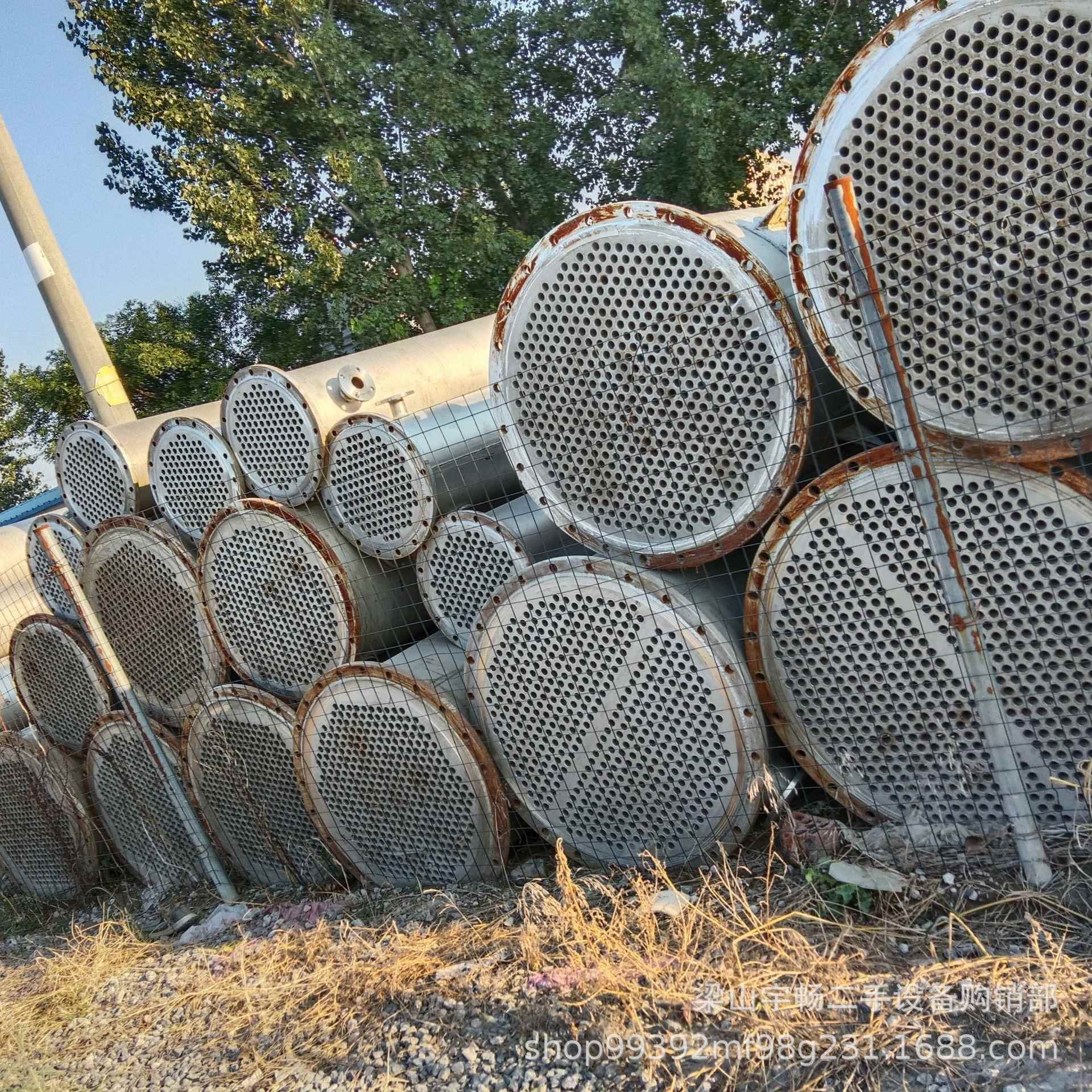 出售60平方80平方冷凝器 列管式换热设备 工业内循环式冷凝器