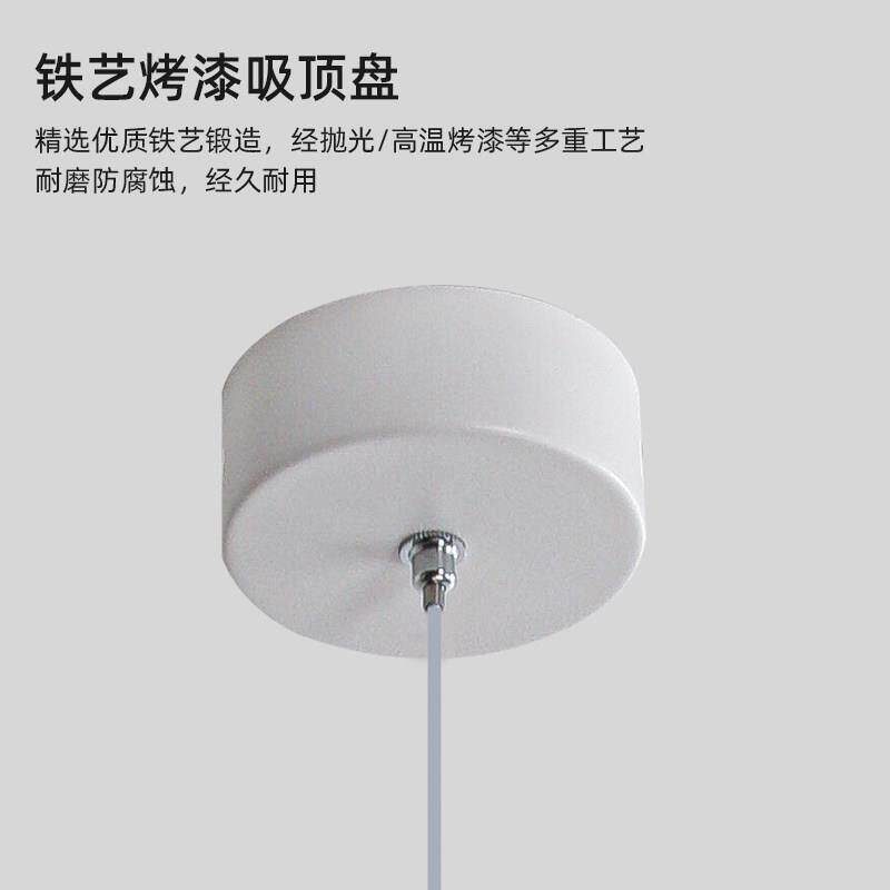 北欧3D星球灯创意艺术书房卧室床头灯网红民宿客栈吧台月球吊灯5