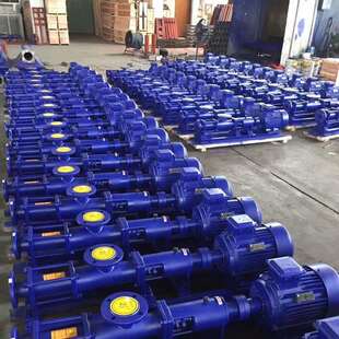 G型单螺杆泵 不堵塞运行平污水泵