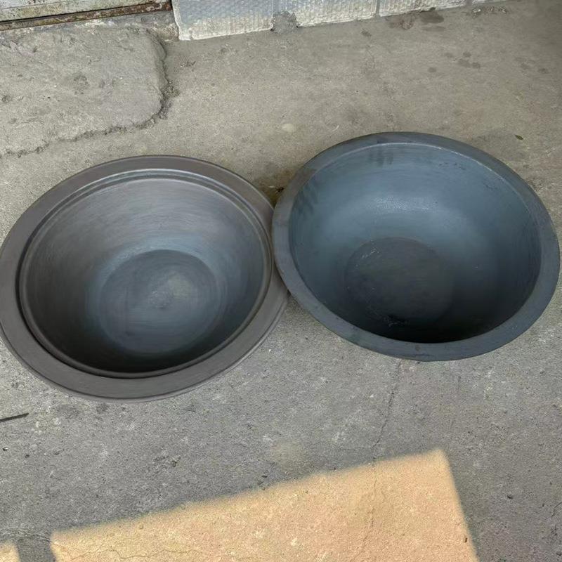 特厚生铁盆烤火篝火盆火锅盆传统铸造铸铁大盆平底铁锅加深平锅