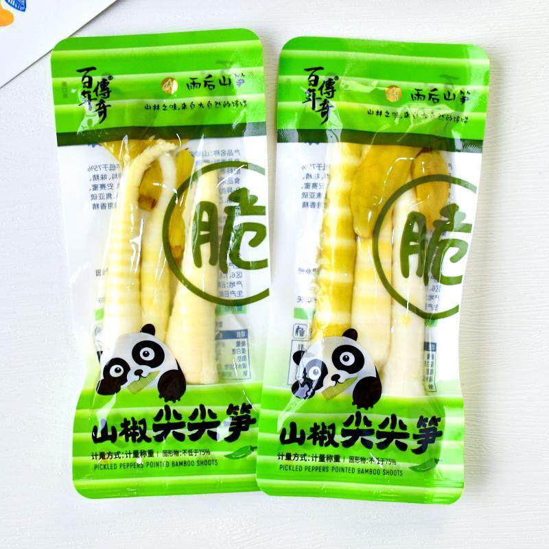 百年传奇山椒尖尖笋泡椒笋尖开袋即食小包解馋零食泡椒酸辣脆笋