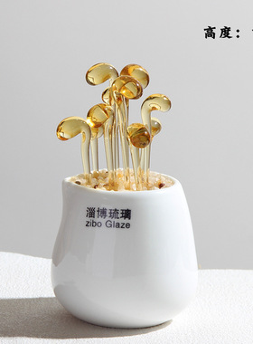 仙人掌办公室工艺品淄博装饰摆件