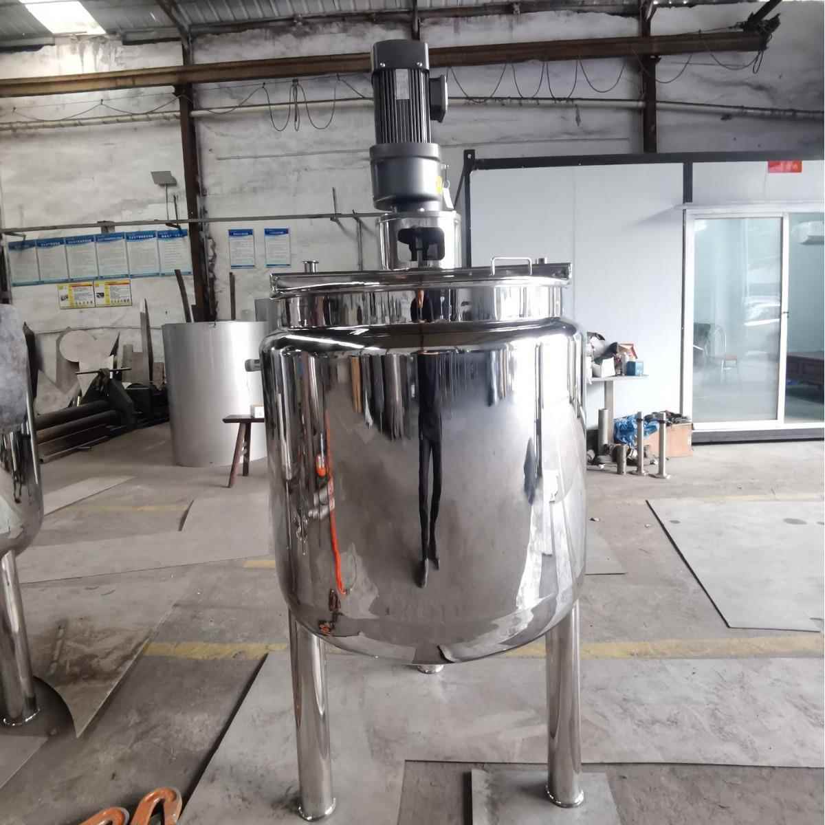 不锈钢冷热搅拌机食品级电加热液体冷热缸配料罐
