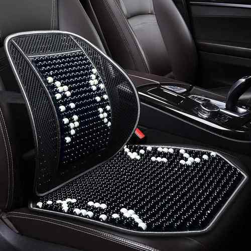 江铃驭胜S350330宝典域虎79全顺木珠坐垫汽车夏季腰靠座椅套