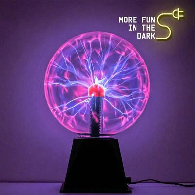 3/4/5/6 Inch Magic Plasma Ball Lamp LED Atmosphere Night Lig