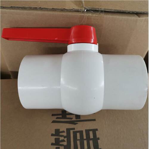 pvc球阀螺口给水管开关塑料阀门内丝直插式胶粘快接装止水阀门