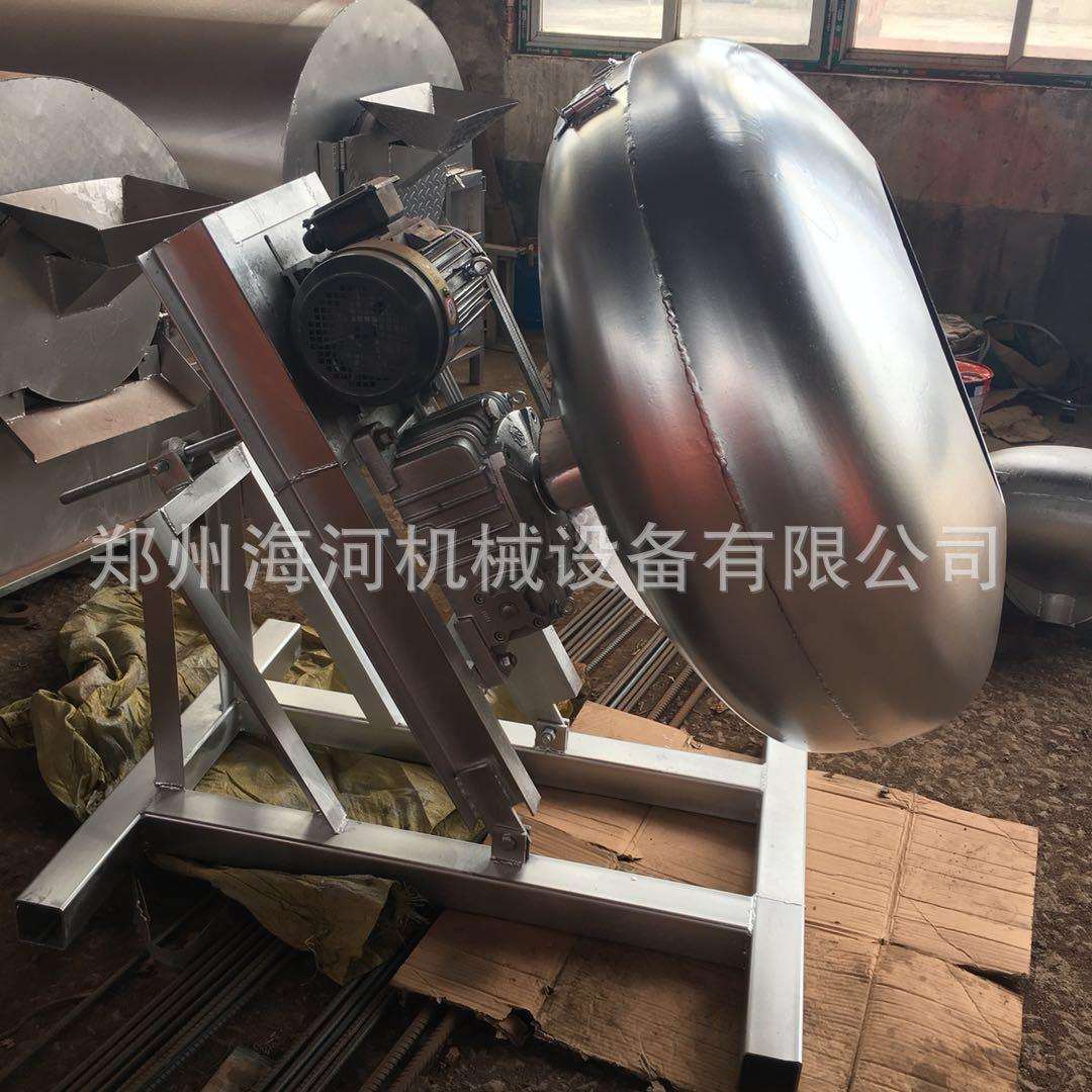 再生骨料成球锅实验用圆锅造粒机锅体转动成颗粒机器
