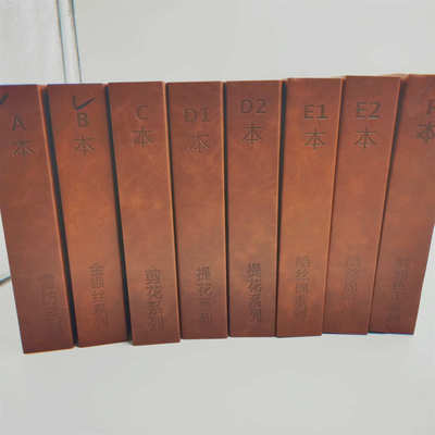 2024新品印花底布册本白半成品1000款现货超市 数码印花底布样册