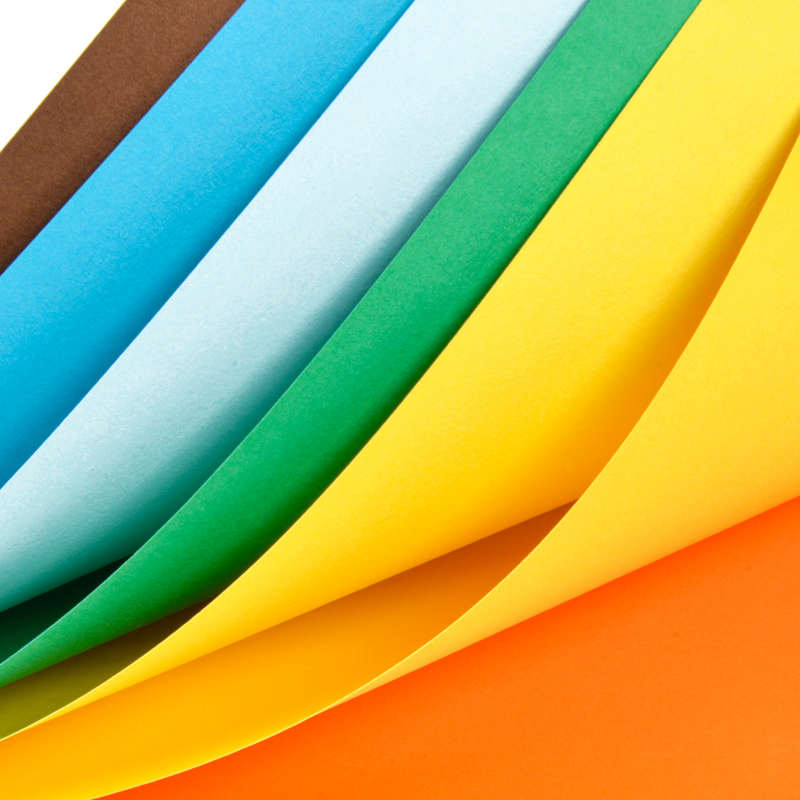 A4彩色卡纸160g180g硬卡纸贺卡纸100张儿童diy绘画创意手工纸彩纸