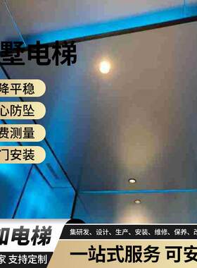 别墅农村楼梯间二层四层小型电梯自建房小区复式楼曳引观光电梯