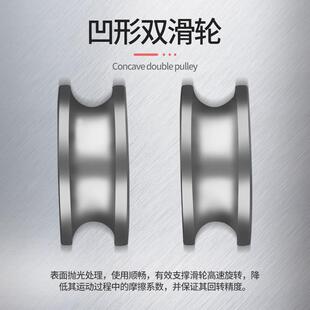 滑轮索道滑轮拓展训练 坎乐户外登山攀岩溜索滑轮钢缆绳索滑轮吊装