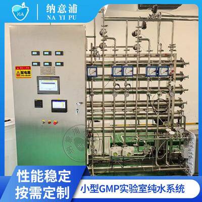 洁净车间GMP去离子纯化水设备双级反渗透生物制药EDI超纯水系统