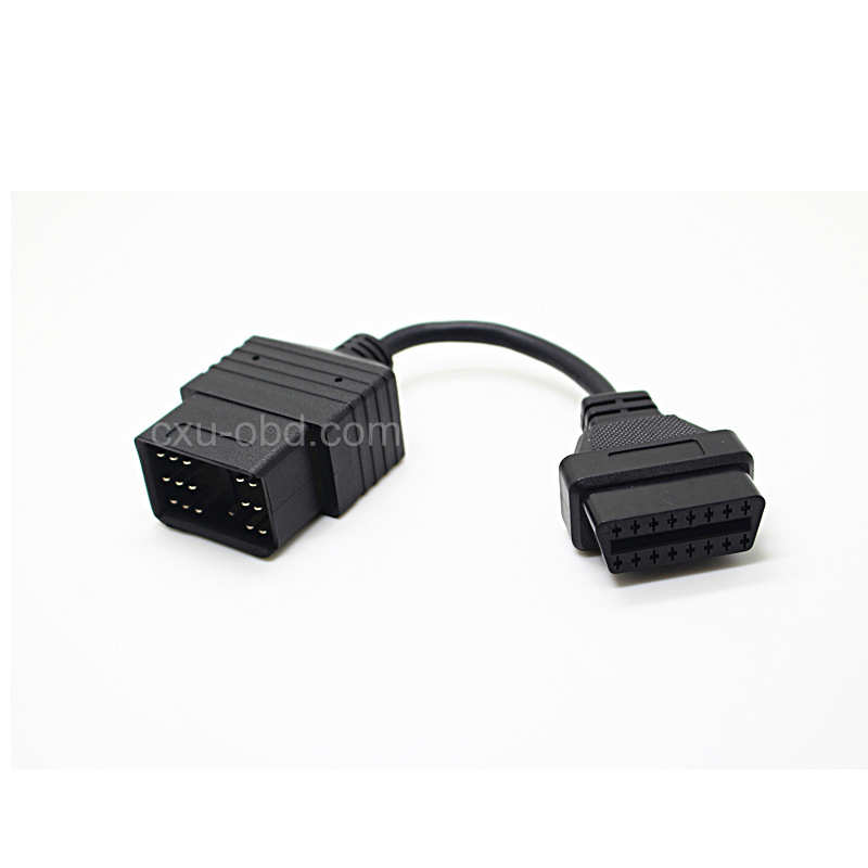 Toyota 17 Pin to OBD OBD2 16PIN 丰田17针诊断转接线 17PIN