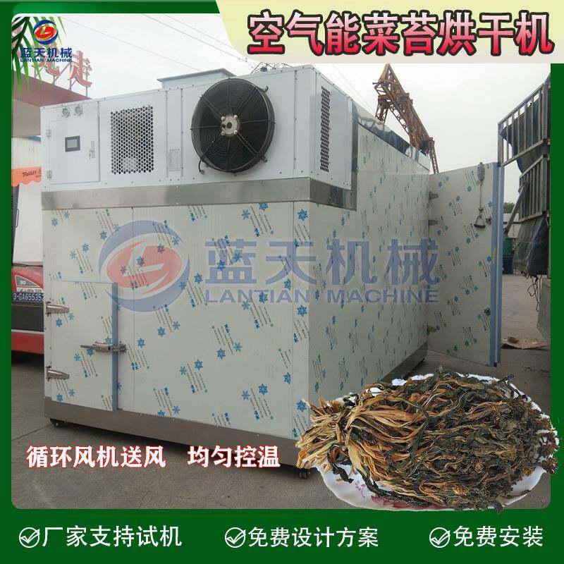 空气能菜苔菜心烘干机全自动油菜苔脱水烘干箱大型苔菜烘干设备