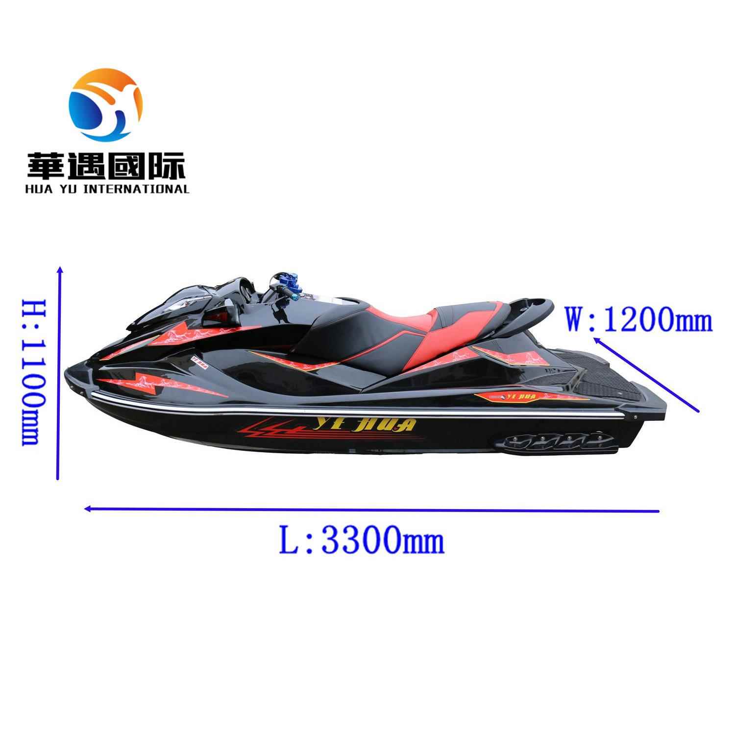 摩托艇充气船出租游乐1300cc1400cc1600cc摩托游艇三人
