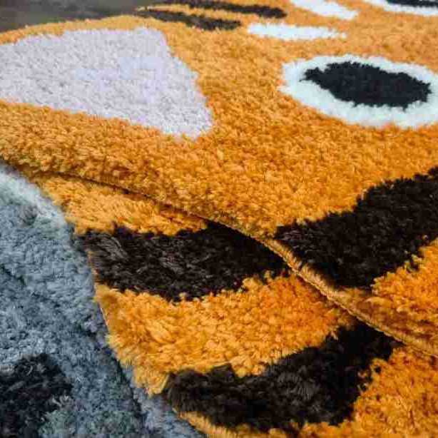 异形地毯另类图案线条植绒一件定制地垫工厂家用装饰入户簇绒地垫,居家布艺,家用脚垫,淘宝优惠券,粉丝福利购,淘宝优惠卷