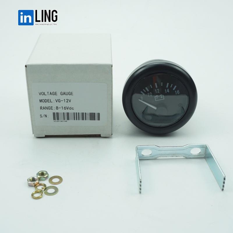 发电机配件电压表 工作电压24v仪表VG-12V 8-16vdc