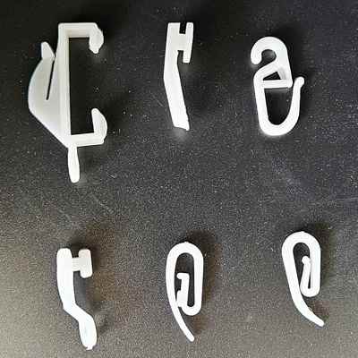 现货供应窗帘滑轮50个/包塑料窗帘钩窗帘钩窗帘轨道侧滑轮