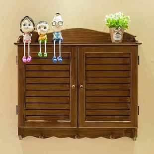 复古做旧百叶电表t1tb 墙尺饰手工绘盒画寸可 620箱遮挡箱饰壁挂装