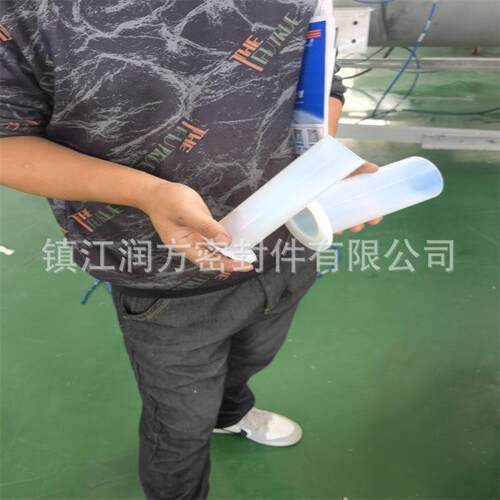 FEP PFA透明二次加工件翻边管 FEP封口扩口管