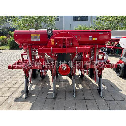 农哈哈新款2BYQF-4H四行气吸机精量播种机pneumaticseeder
