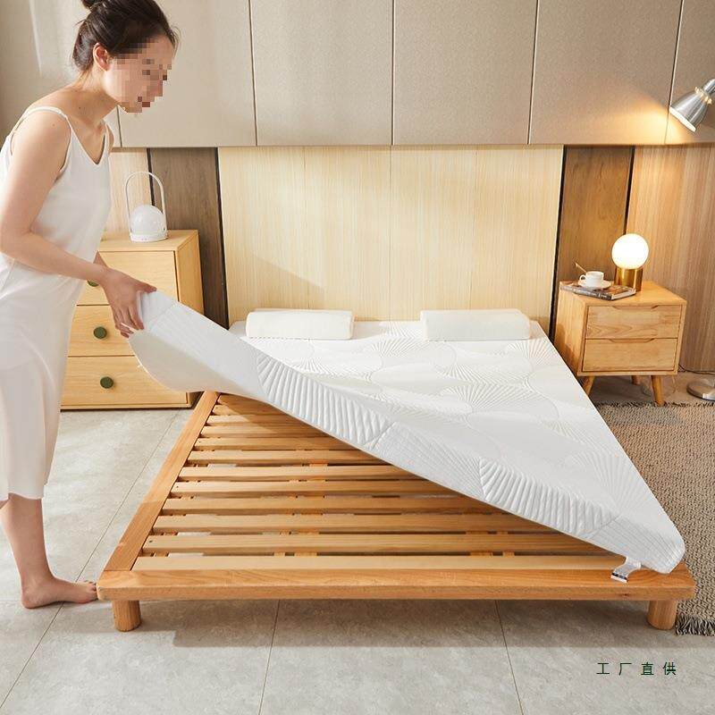定 制高密度床垫加厚榻榻米回弹记忆棉双面软垫被硬海绵家用炕褥