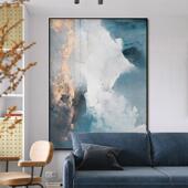 倾雾现代轻奢客厅装 饰画简约抽象大幅沙发落地画玄关过道卧室挂画