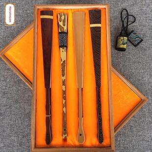 10寸香樟木礼品包装 12把装 盒宣纸折扇收纳防虫蛀收藏扇盒