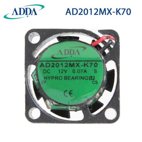 原装ADDA协禧AD2012MX-K70 2006 12V 0.09A 1.08W微型散热风扇