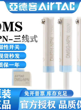 亚德客磁性开关NPN三线电子式DMSG-N020 DMSH-N030 DMSE/DMSJ-050