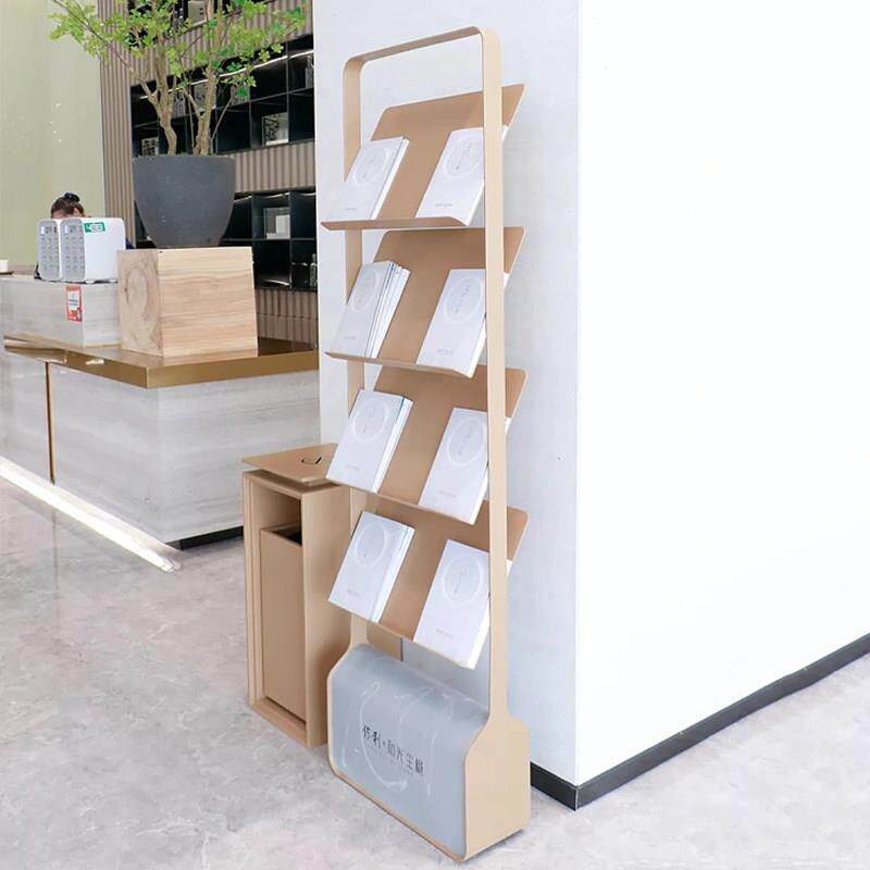 房地产资料展示架落地展示架立式海报公示架宣传册单页报刊杂志架