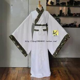 古装男汉服长衫影视剧演出服饰宋朝书生秀才公子服装古代江南才子