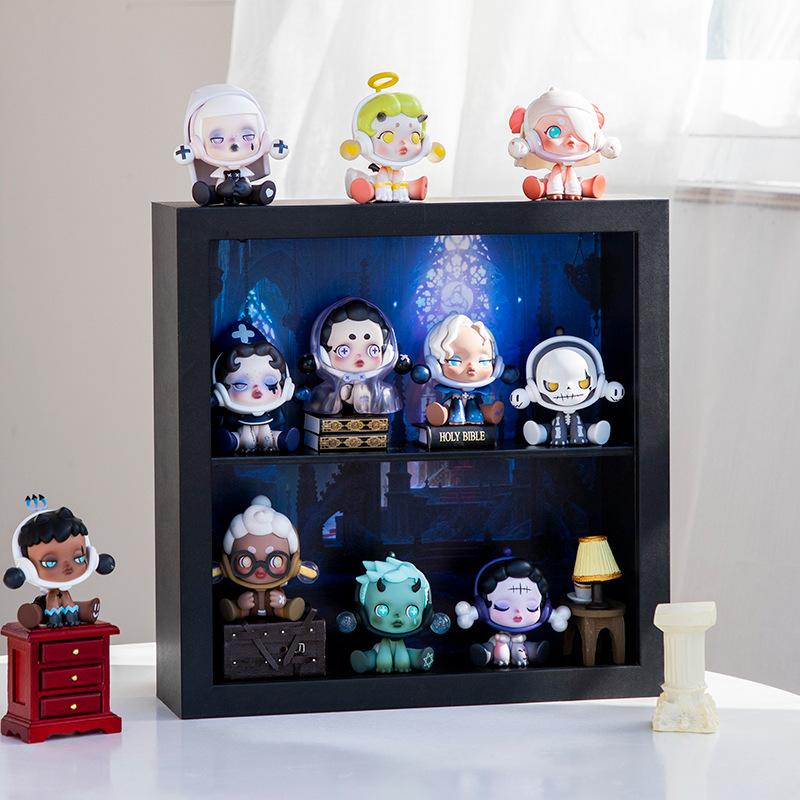 diy收纳相框公仔DIY亲子装饰画