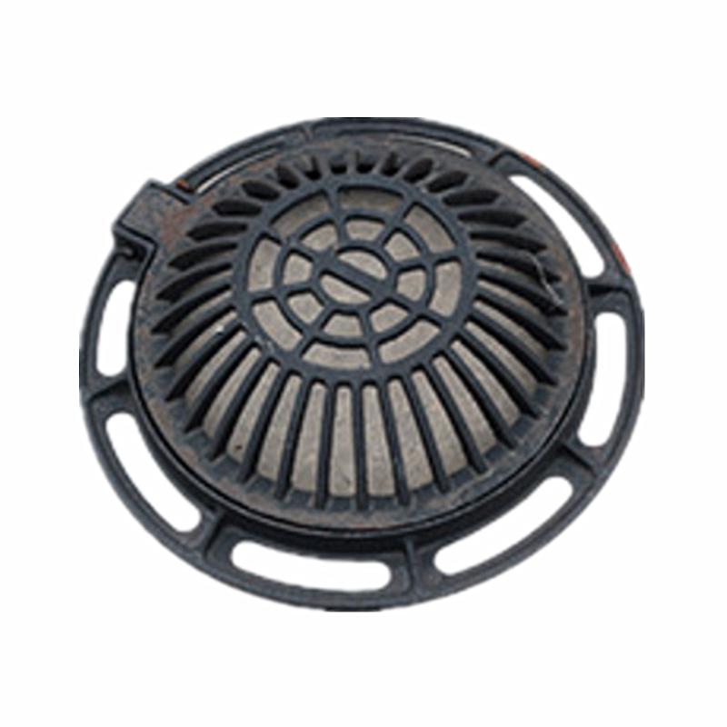 球墨铸铁井盖圆形方形下水孔排水雨水篦子海绵城市雨水口溢流井盖