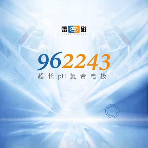 上海雷磁962243超长pH复合电极