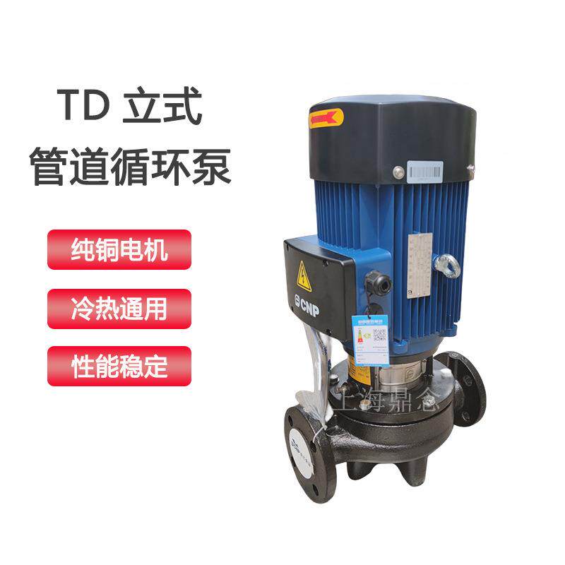 TD250-56/4大功率110KW工业立式空调管道热水循环用水泵