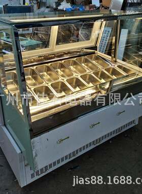 厂家供应 14盘 硬冰柜 意式哈根达斯雪糕柜 110V 冰淇淋展示柜