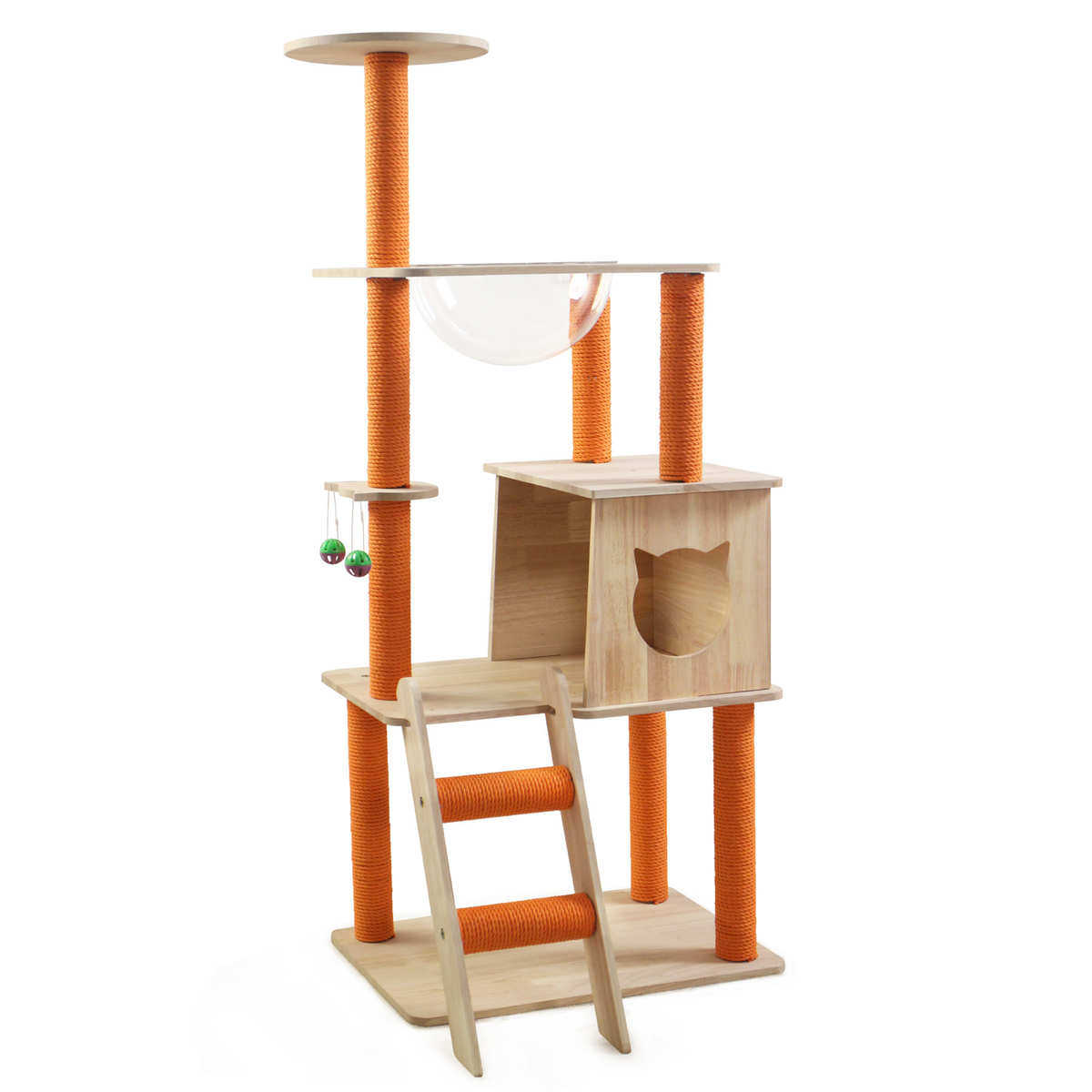 猫爬架四季通用实木猫架太空舱猫窝猫树一体家用猫爬柱猫咪用品,宠物/宠物食品及用品,猫爬架,淘宝优惠券,粉丝福利购,淘宝优惠卷